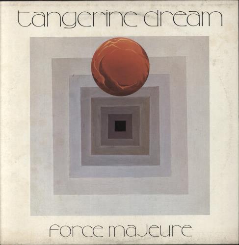 Tangerine Dream Force Majeure vinyl LP album (LP record) Italian TANLPFO823398
