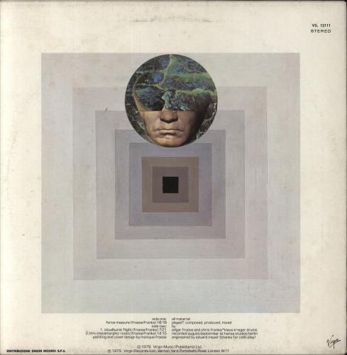 Tangerine Dream Force Majeure vinyl LP album (LP record) Italian TANLPFO823398