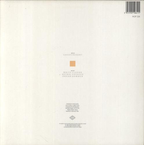 Tangerine Dream Green Desert vinyl LP album (LP record) UK TANLPGR857993