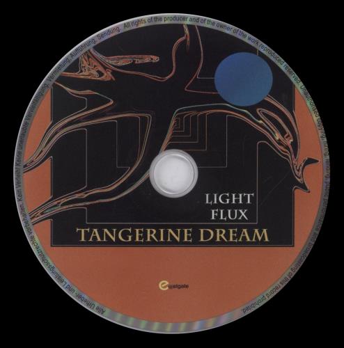 Tangerine Dream Light Flux CD album (CDLP) German TANCDLI893676