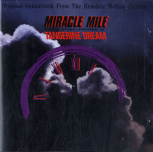 Tangerine Dream Miracle Mile CD album (CDLP) UK TANCDMI621711