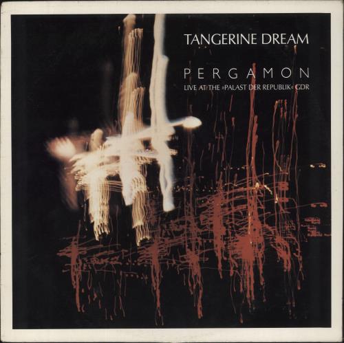 Tangerine Dream Pergamon - Gold Promo Stamp vinyl LP album (LP record) Canadian TANLPPE813339