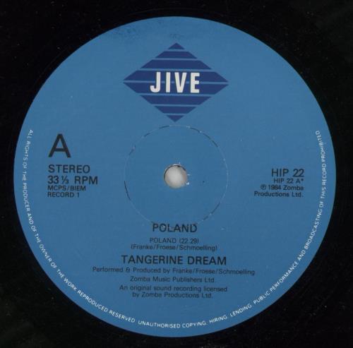 Tangerine Dream Poland 2-LP vinyl record set (Double LP Album) UK TAN2LPO720833