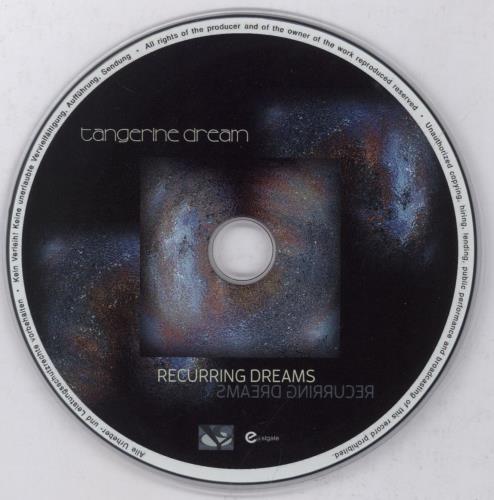 Tangerine Dream Recurring Dreams CD album (CDLP) German TANCDRE893634