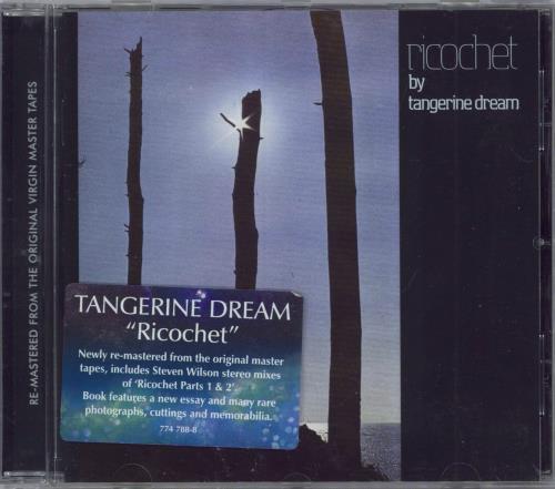 Tangerine Dream Ricochet CD album (CDLP) UK TANCDRI790862