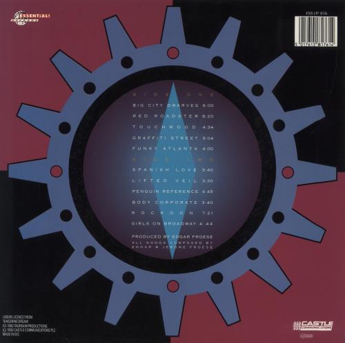 Tangerine Dream Rockoon vinyl LP album (LP record) German TANLPRO01811