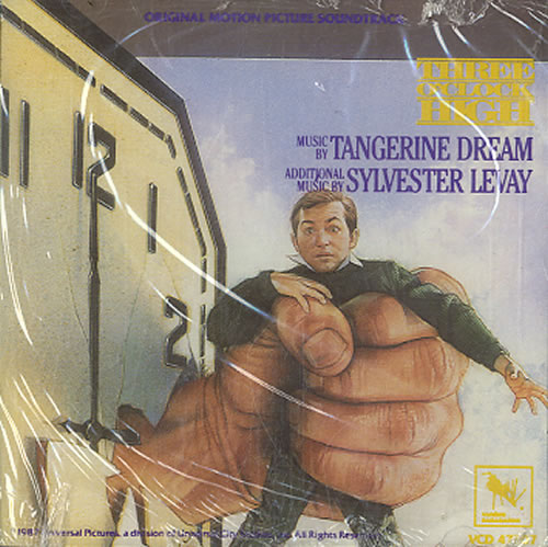 Tangerine Dream Three O'clock High CD album (CDLP) US TANCDTH06339