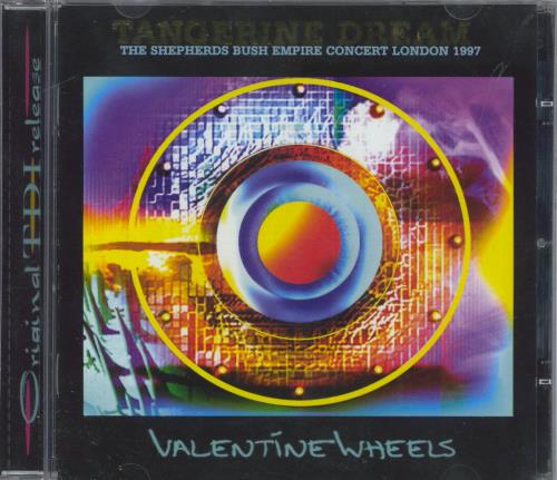 Tangerine Dream Valentine Wheels CD album (CDLP) German TANCDVA818744