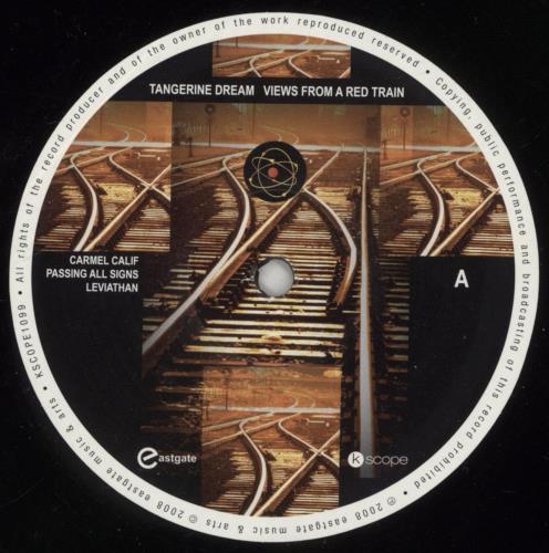 Tangerine Dream Views From A Red Train 2-LP vinyl record set (Double LP Album) UK TAN2LVI861419