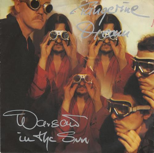 Tangerine Dream Warsaw In The Sun 7" vinyl single (7 inch record / 45) German TAN07WA357296