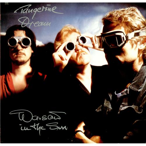 Tangerine Dream Warsaw In The Sun 12" vinyl single (12 inch record / Maxi-single) Japanese TAN12WA418927