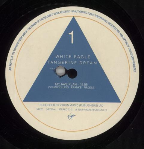 Tangerine Dream White Eagle vinyl LP album (LP record) UK TANLPWH337829