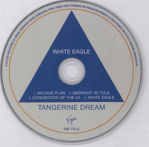 Tangerine Dream White Eagle CD album (CDLP) UK TANCDWH893692