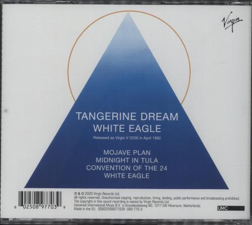 Tangerine Dream White Eagle CD album (CDLP) UK TANCDWH893692