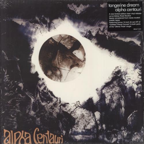 Tangerine Dream Alpha Centauri RSD 2022 Clear Vinyl Sealed UK 2