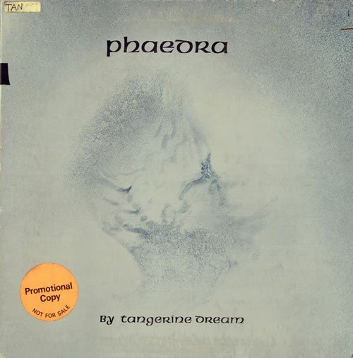 Tangerine Dream Phaedra US Promo vinyl LP album (LP record) (465772)