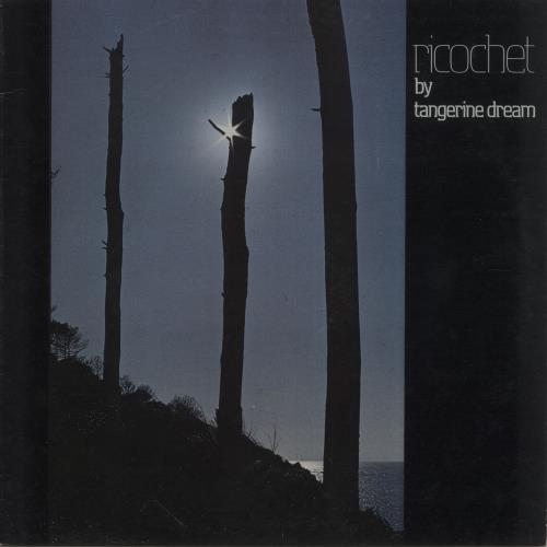 Tangerine Dream Ricochet UK Promo vinyl LP album (LP record) (532510)