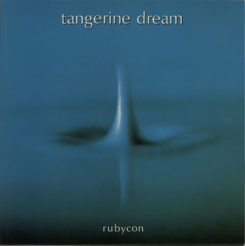 Tangerine Dream Rubycon red/green label UK vinyl LP album (LP record