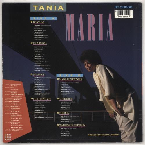 Tania Maria Made In New York vinyl LP album (LP record) US VFNLPMA738468