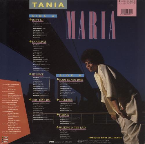 Tania Maria Made In New York vinyl LP album (LP record) Dutch VFNLPMA868011