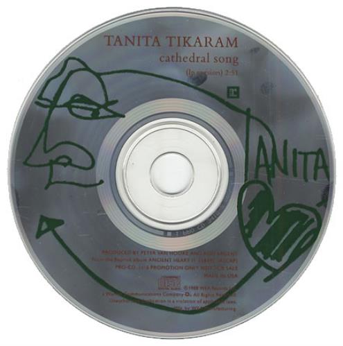 Tanita Tikaram Cathedral Song CD single (CD5 / 5") US TIKC5CA282033