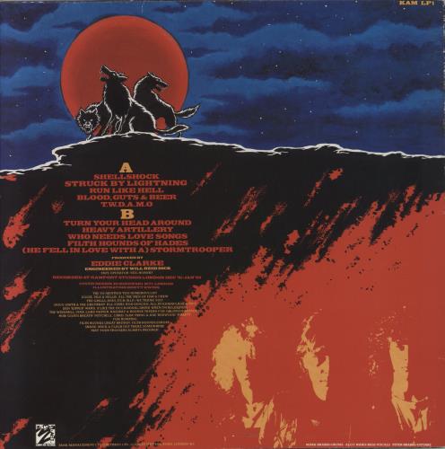 Tank Filth Hounds Of Hades + 7" vinyl LP album (LP record) UK TNKLPFI425441