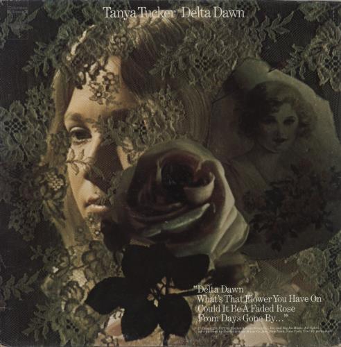 Tanya Tucker Delta Dawn vinyl LP album (LP record) US TSQLPDE875924