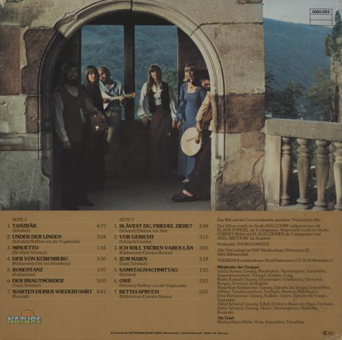 Tanzbar Tanzbr vinyl LP album (LP record) German 1E9LPTA752316