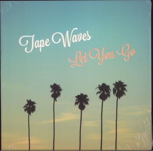 TAPE WAVES Let You Go - Green and Orange Swirl Vinyl vinyl LP album (LP record) US 5YULPLE810422