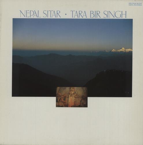 Tara Bir Singh Nepal Sitar vinyl LP album (LP record) German YC8LPNE684402