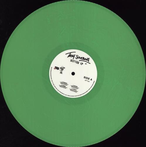Tash Sultana Notion EP - Neon Green Vinyl 12" vinyl single (12 inch record / Maxi-single) US 3A812NO773720