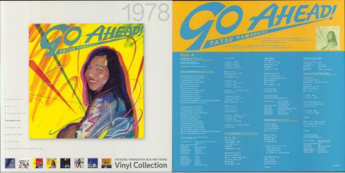 Tatsuro Yamashita Go Ahead! - 180gram Vinyl + Promo Card vinyl LP album (LP record) Japanese UDVLPGO820063