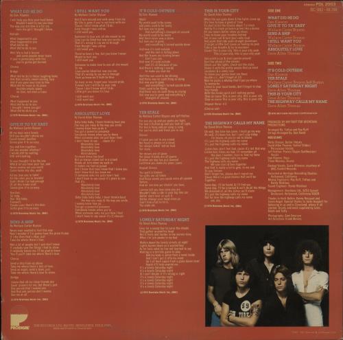 Tattoo (70S) Tattoo - Test Pressing vinyl LP album (LP record) UK 2D5LPTA757598