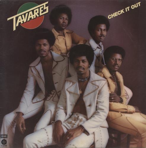 Tavares Check It Out vinyl LP album (LP record) UK TVALPCH876475