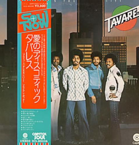 Tavares In The City vinyl LP album (LP record) Japanese TVALPIN219789