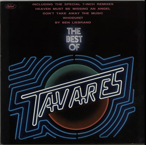 Tavares The Best Of Tavares vinyl LP album (LP record) French TVALPTH627461