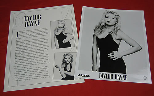 Taylor Dayne Can't Fight Fate media press pack US TAYPPCA343631