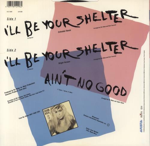 Taylor Dayne I'll Be Your Shelter 12" vinyl single (12 inch record / Maxi-single) UK TAY12IL44929