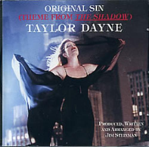 Taylor Dayne Original Sin CD single (CD5 / 5") US TAYC5OR67503