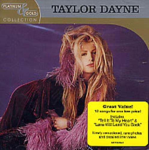 Taylor Dayne Platinum & Gold Collection - The Best Of CD album (CDLP) US TAYCDPL258749