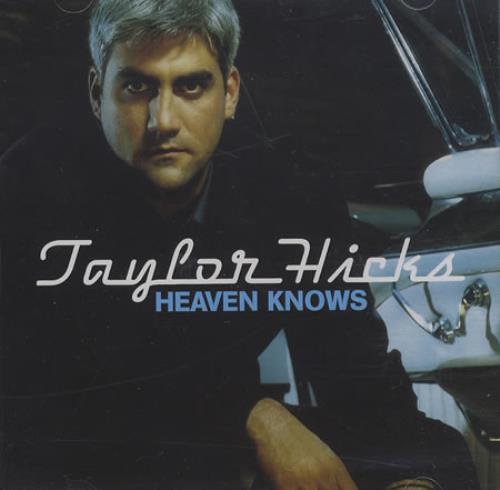 Taylor Hicks Heaven Knows CD single (CD5 / 5") US HCSC5HE404985