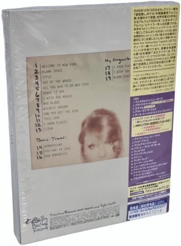 Taylor Swift 1989 Tour Edition - Sealed CD Single Box Set Japanese T50CXTO768854