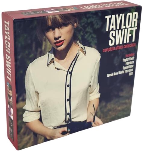 Taylor Swift Complete Album Collection CD Single Box Set UK T50CXCO768853