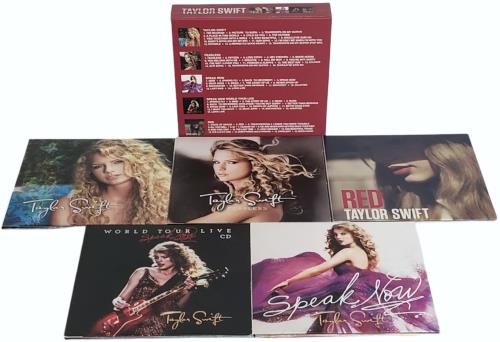 Taylor Swift Complete Album Collection CD Single Box Set UK T50CXCO768853