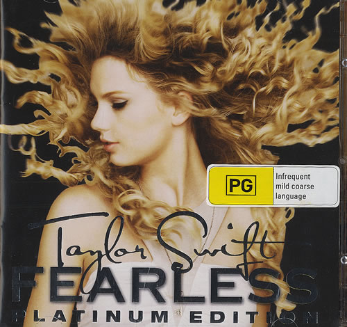 Taylor Swift Fearless [Platinum Edition] - Sealed 2-disc CD/DVD set Australian T502DFE497565