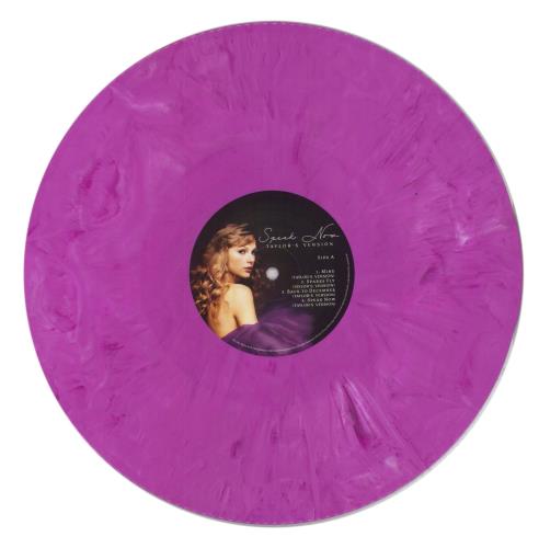 Taylor Swift Speak Now (Taylor's Version) - Lilac Marbled Vinyl 3-LP vinyl record set (Triple LP Album) UK T503LSP855665