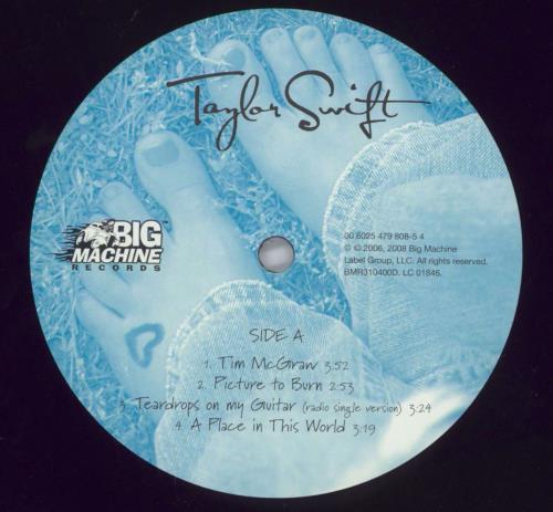 Taylor Swift Taylor Swift - EX 2-LP vinyl record set (Double LP Album) UK T502LTA827097