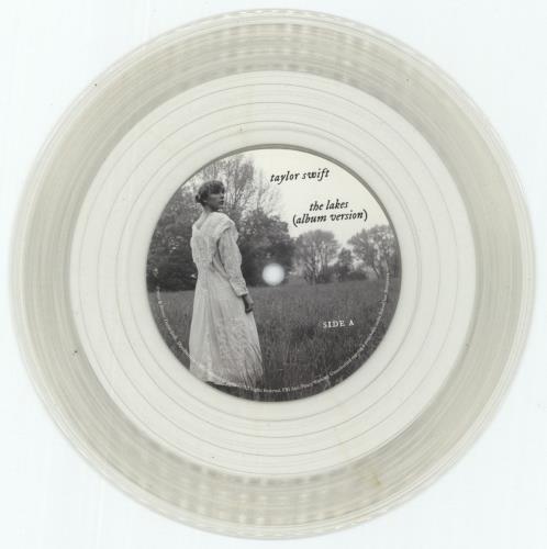 Taylor Swift The Lakes - Clear Vinyl - RSD22 7" vinyl single (7 inch record / 45) US T5007TH871906