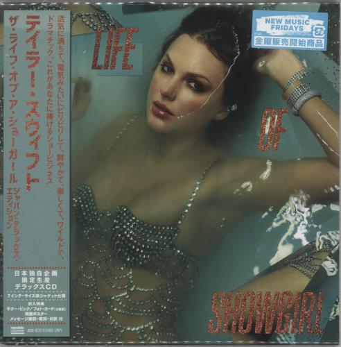Taylor Swift The Life Of A Showgirl - 7" Paper Jacket CD album (CDLP) Japanese T50CDTH888385