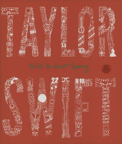 Taylor Swift This Is Our Song book UK T50BKTH673617